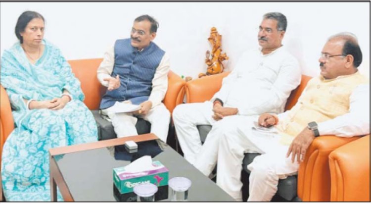 MP News: भाजपा दफ्तर पहुंची महापौर, मिली फटकार