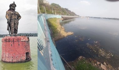 करोड़ों खर्च के बाद भी बड़े तालाब में मिल रहा गंदे नालों का पानी