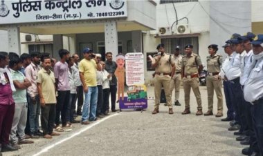 यातायात व्यवस्था सुधारने पुलिस की अनोखी पहल