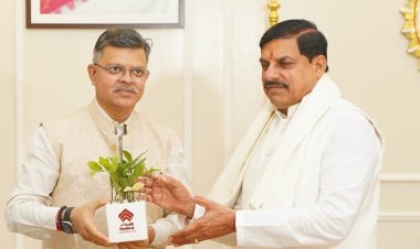 MP NEWS : HUDCO  अध्यक्ष की CM डॉ.यादव से भेंट, शहरी परियोजनाओं में सहयोग पर चर्चा