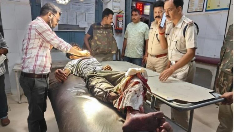 CRIME NEWS : हेड कांस्टेबल पर हमला करने वाले आरोपी का 'शॉर्ट एनकाउंटर', मुठभेड़ में SHO पर चलाई गोली