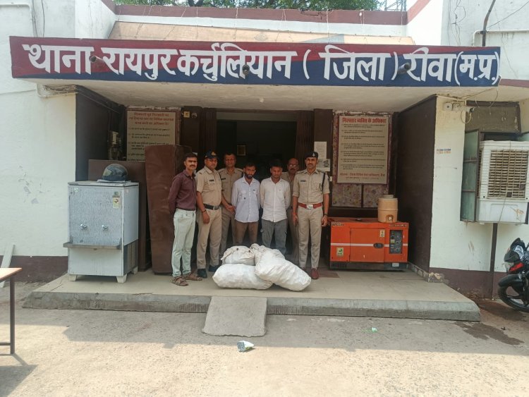 एक्सयूवी से तस्करी, 915 शीशी नशीली कफ सिरप जब्त, तीन गिरफ्तार