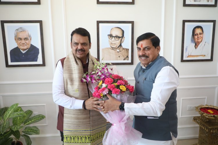 MP NEWS : भोपाल में CM फडणवीस का स्वागत, तापी बेसिन परियोजना पर बनी सहमति