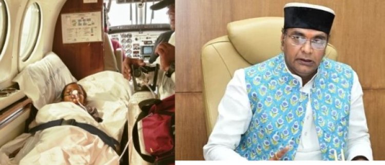 MP NEWS : मंत्री विश्वास सारंग की मदद से लीवर बीमारी से जूझ रही 7 वर्षीय बच्ची का गुड़गांव में इलाज