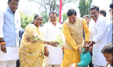 CM डॉ. मोहन यादव ने की 'एक पेड़ मां के नाम' अभियान की शुरुआत; कहा- मध्य प्रदेश नदियों का मायका है