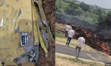 राजस्थान के चूरू में वायुसेना का जगुआर लड़ाकू विमान क्रैश पायलट और को-पायलट की मौत