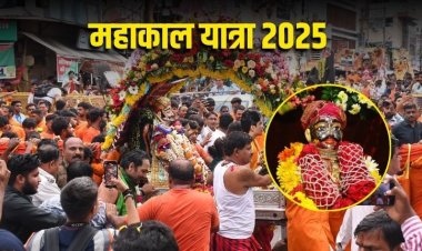 उज्जैन में बाबा महाकाल की भव्य यात्रा, देखिए खास तस्वीरें
