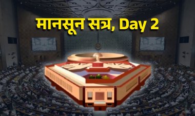 मानसून सत्र, Day 2: बिहार वोटर लिस्ट पर सदन में हंगामा, सांसदों का संसद में प्रदर्शन