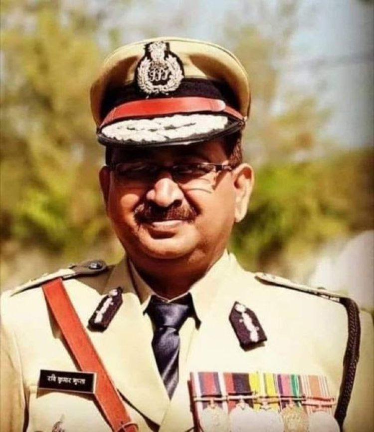 IPS रवि कुमार गुप्ता को प्रमोट कर बनाया स्पेशल DG रेल