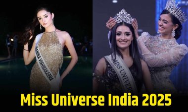 राजस्थान की मनिका विश्वकर्मा बनी मिस यूनिवर्स इंडिया 2025