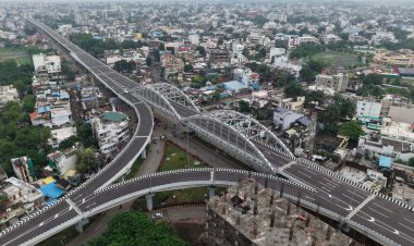 MP का सबसे लंबा फ्लाईओवर बनकर तैयार, ब्रिज के नीचे बना बास्केटबॉल कोर्ट और पार्क