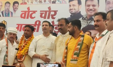 कांग्रेस सभा मे प्रदेशाध्यक्ष पटवारी के तीखे तेवर, भाजपा पर लगाए गंभीर आरोप