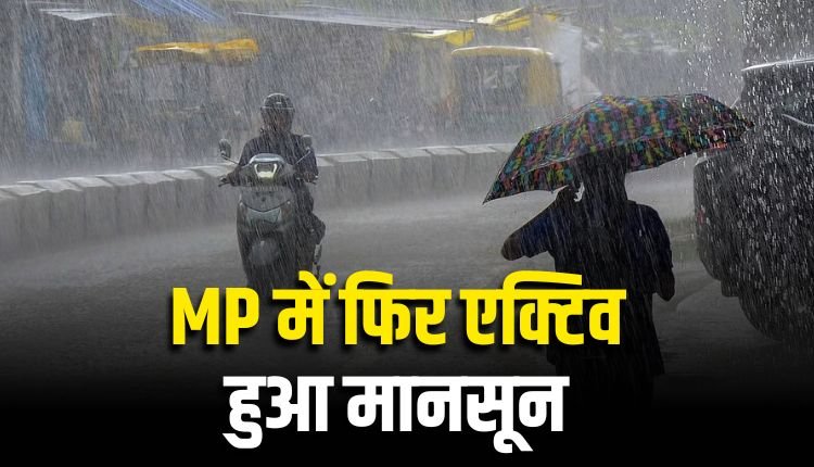 MP Monsoon Update: मध्य प्रदेश में फिर एक्टिव हुआ मानसून, 15 अगस्त से तेज बारिश का अलर्ट