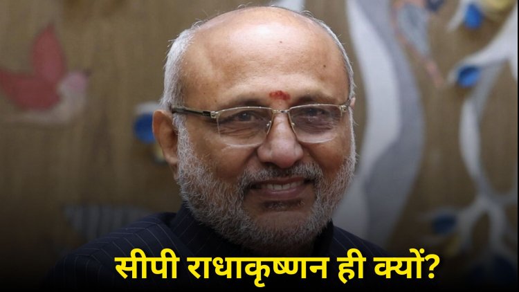 सीपी राधाकृष्णन पर बीजेपी ने क्यों खेला दांव, समझें चार पॉइंट्स में
