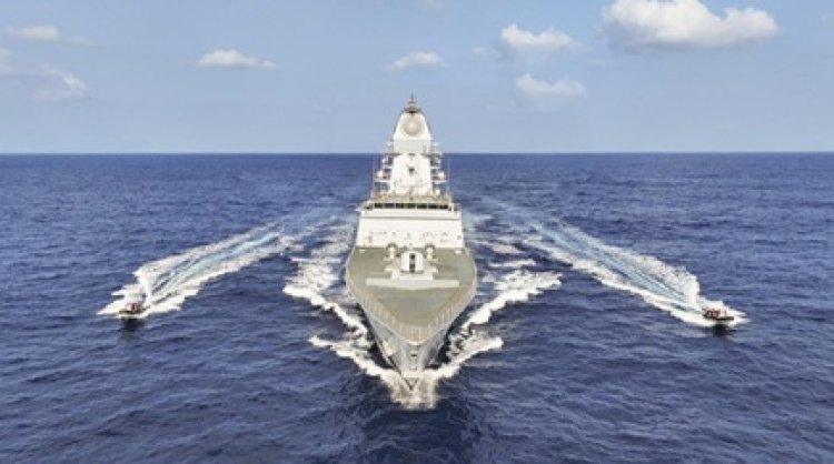 इंडियन नेवी में शामिल हुए INS उदयगिरि और INS हिमगिरि