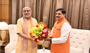 दिल्ली में नए उपराष्ट्रपति सीपी राधाकृष्णन से मिले CM यादव, शपथ समारोह में होंगे शामिल