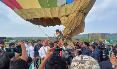 CM डॉ मोहन यादव के हॉट एयर बैलून में लगी आग, सुरक्षा गार्ड्स ने संभाली ट्रॉली