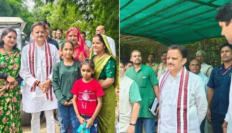 उप मुख्यमंत्री ने किया मुकुंदपुर व्हाइट टाइगर सफारी का निरीक्षण