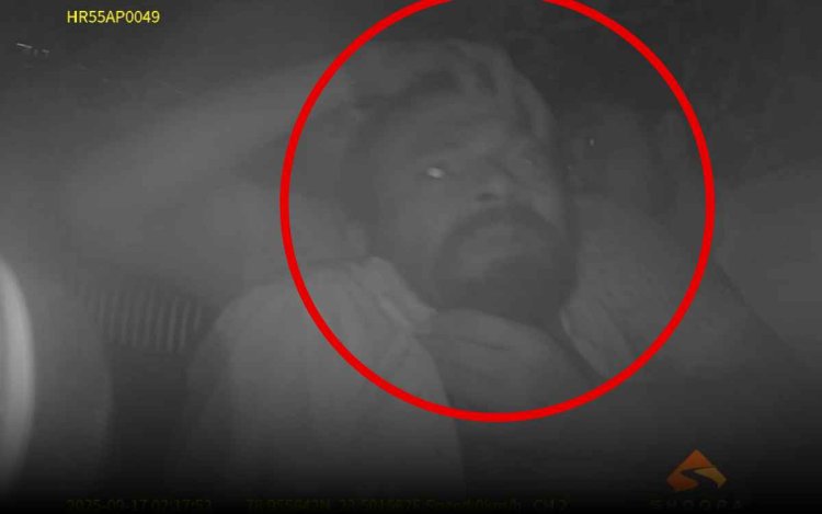 NH-44 पर ऐमजॉन पार्सल से भरी ट्रक लूटी, CCTV में कैद हुई वारदात