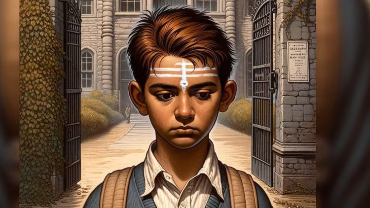 प्रिंसिपल ने छात्र के माथे पर तिलक लगाकर मांगी माफी, मिशनरी स्कूल में हंगामा, क्या है पूरा मामला