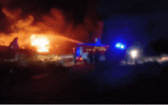 मंडीदीप में अनन्या पैकर्स कंपनी में लगी भयंकर आग, दमकल के 6 वाहन आग पर काबू पाने में जुटे