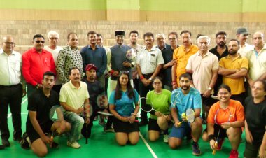 रिलायंस ट्रॉफी इंटर प्रेस बैडमिंटन चैंपियनशिप शुरू, जर्नलिस्ट खेलेंगे रोमांचक मैच