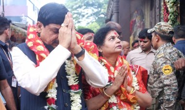 असम दौरे पर मुख्यमंत्री मोहन यादव, मां कामाख्या देवी के किए दर्शन