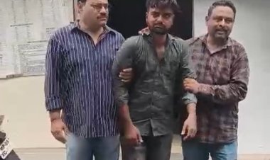 इंदौर क्राइम ब्रांच पुलिस ने MD के साथ आरोपी को किया गिरफ्तार