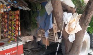 SATNA नो एंट्री में घुसा ट्रक का हुआ ब्रेक फेल, हो सकती थी इंदौर जैसी घटना  