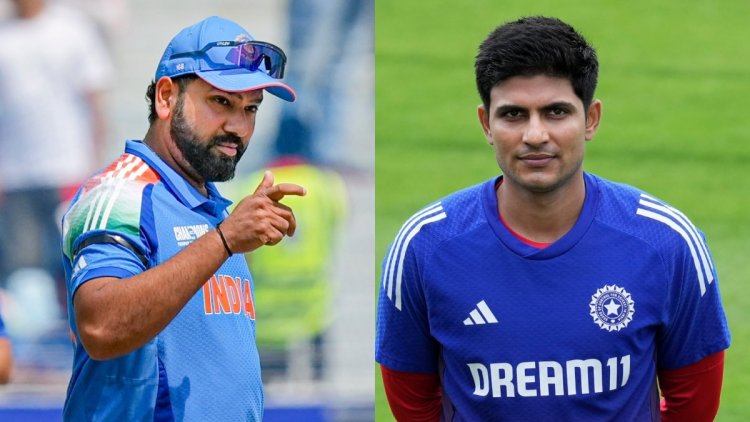रोहित शर्मा से वनडे की कप्तानी छिनी शुभमन गिल नए कप्तान श्रेयस उपकप्तान