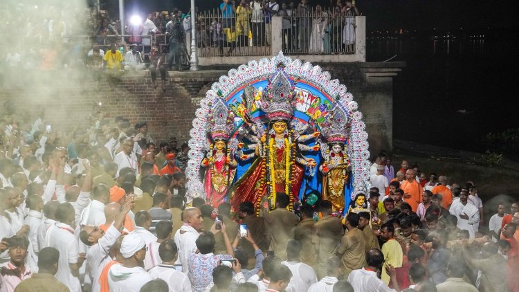 नवरात्रि विसर्जन में सहरिया समाज पर हमला, पुलिस मौन