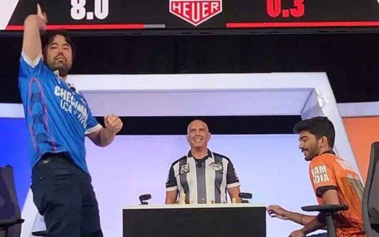 D Gukesh का अपमान, जीत के बाद हिकारू ने डी गुकेश का किंग फेंका