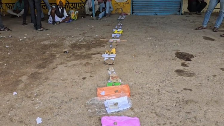 किसान की उम्मीदें अब पत्थरों पर, आगर मालवा में  सिस्टम के आगे झुकी पहचान