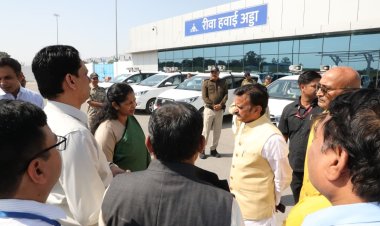 रीवा एयरपोर्ट से दिल्ली के लिए उड़ान की काउंटडाउन शुरू