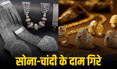 सोने की कीमत ₹670 और चांदी ₹850 घटी, सस्ते होने से निवेशकों को राहत