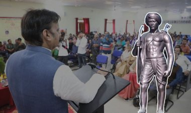 जिले में उत्साह से मनाई गई भगवान बिरसा मुंडा की 150वीं जयंती