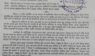 दतिया के शासकीय चिकित्सा महाविद्यालय में वित्तीय अनियमितता, डॉ. दीपक मरावी को नोटिस