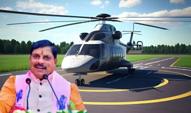 MP में पीएमश्री हेली पर्यटन सेवा शुरू.. देश का पहला राज्य बना मध्य प्रदेश