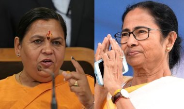 उमा भारती की ममता को नसीहत, बाबरी मस्जिद बनाने वाले पर कार्रवाई करिए