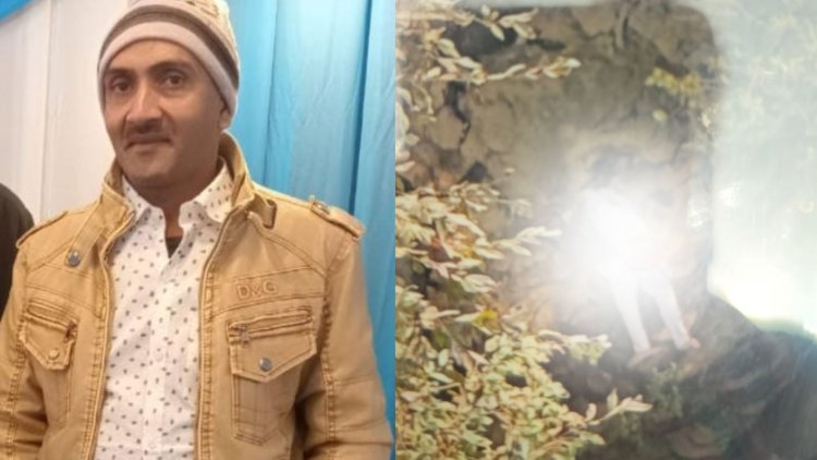 गुमशुदा व्यापारी की बहुती जलप्रपात में दिखी लाश