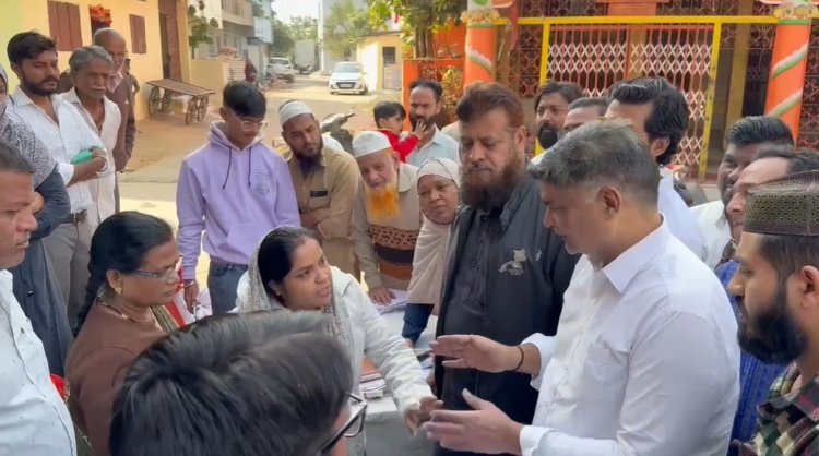 SIR काम में बड़ी  गड़बड़ी उजागर,कांग्रेस की चुनाव आयोग से जांच की मांग