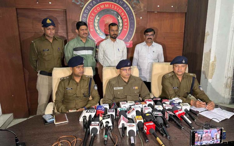 इंदौर में 6 लाख की  MD ड्रग्स के साथ आरोपी गिरफ्तार