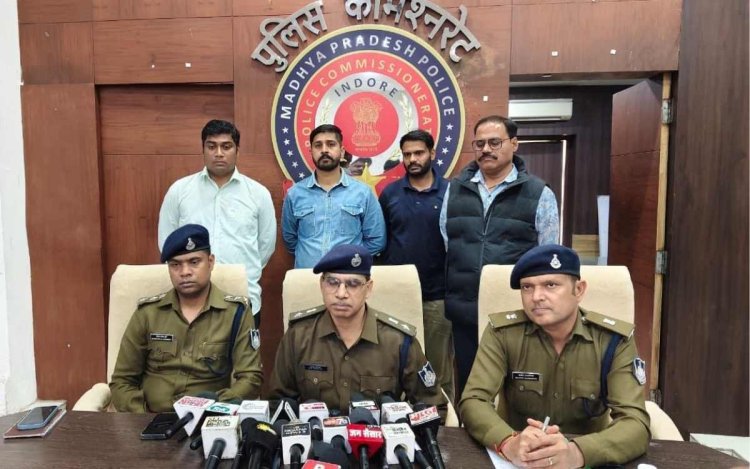 इंदौर क्राइम ब्रांच ने ऑनलाइन इन्वेस्टमेंट ठगी के 2 आरोपी को किया गिरफ्तार