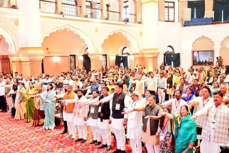 बाबा साहब अंबेडकर की भूमिका को याद करते हुए संविधान दिवस मनाया गया