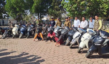 भोपाल: गोविंदपुरा पुलिस ने दोपहिया वाहन चोरी करने वाले गिरोह का किया पर्दाफाश, 13 वाहन बरामद