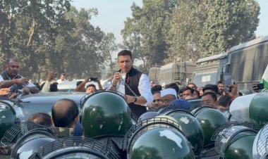 सिंगरौली पहुंचे कांग्रेस दल को पुलिस ने रोका, 10 लाख से ज्यादा पेड़ काटे जा रहे हैं: जीतू पटवारी