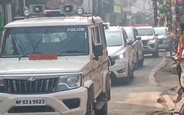 रीवा: ट्रैफिक जाम में बुरा फंसा अरुणाचल के राज्यपाल का काफिला