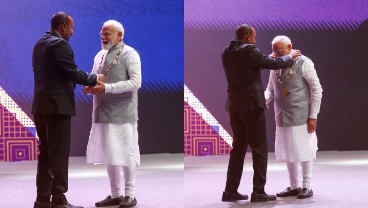 PM मोदी को इथोपिया का सर्वोच्च सम्मान, ‘द ग्रेट ऑनर निशान’ पाने वाले दुनिया के पहले नेता बने