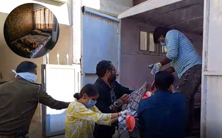 इंदौर: बेडरूम से पति तो बाथरूम से मिला पत्नी का शव, बदबू आने पर पड़ोसियों ने दी पुलिस को सूचना
