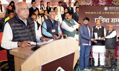 रतलाम: भाजपा की जिला बैठक से लेकर प्रतिभा सम्मान तक, प्रदेश अध्यक्ष हेमंत खण्डेलवाल ने दिया संगठन और राष्ट्र सेवा का संदेश